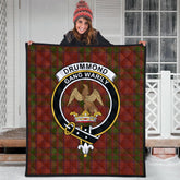 Drummond Tartan Crest Quilt